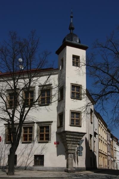 Jihlava - historický dům na náměstí
