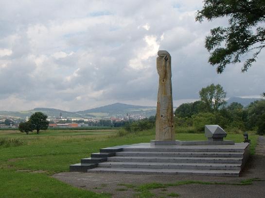 Terezín - Pietní místo u Ohře