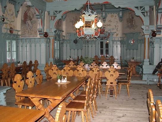 Jídelna, hotel Libušín