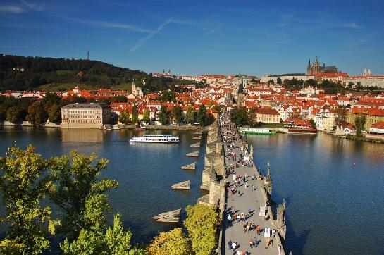 Praha - Hradčany a Karlův most