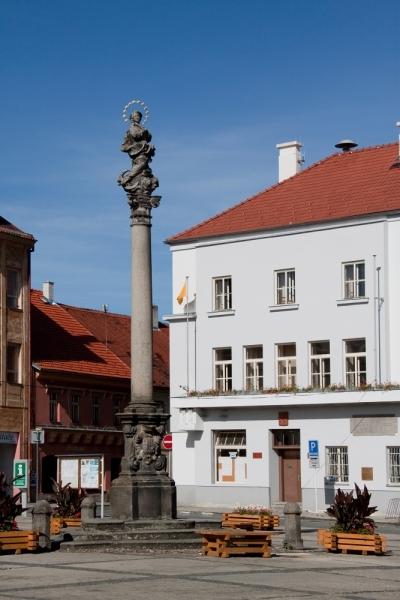 Mariánský sloup v Horažďovicích