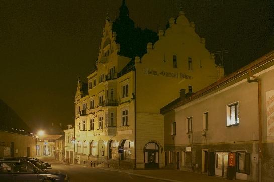 Starý hotel v Semilech