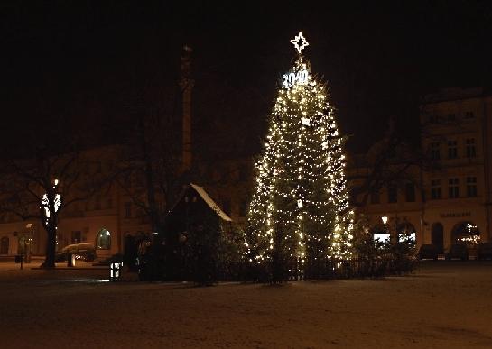 vánoční náměstí Litoměřice