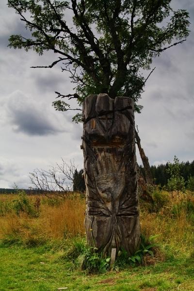 Památník u bývalé hájovny