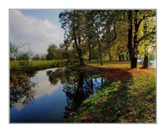 Zámecký park v Červeném Poříčí