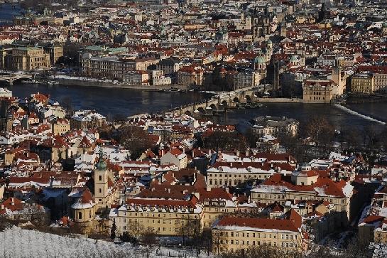 Praha z ptačí perspektivy I