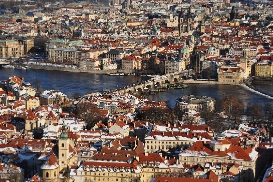 Praha z ptačí perspektivy III