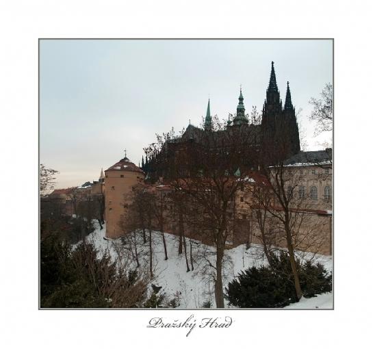 Pražský Hrad s veží Mihulkou